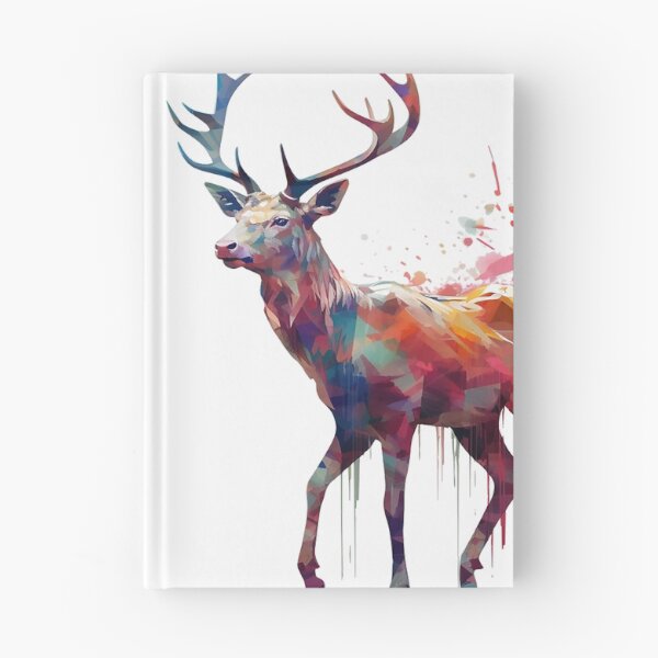 Item preview, Deer | Elk | Watercolor | Wild Animal | Animal | Zoo | Wildlife | Lifestyle | Bold Colors  designed and sold by mwinter2205.