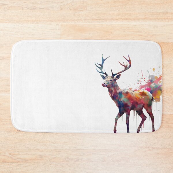 Item preview, Deer | Elk | Watercolor | Wild Animal | Animal | Zoo | Wildlife | Lifestyle | Bold Colors  designed and sold by mwinter2205.