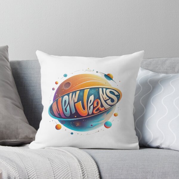 Item preview, NewJeans Logo - Planet Abstract Series #2 designed and sold by kpopbuzzer.
