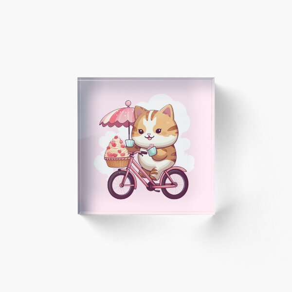 Item preview, Gatito de helado kawaii designed and sold by NotARealGrownUp.