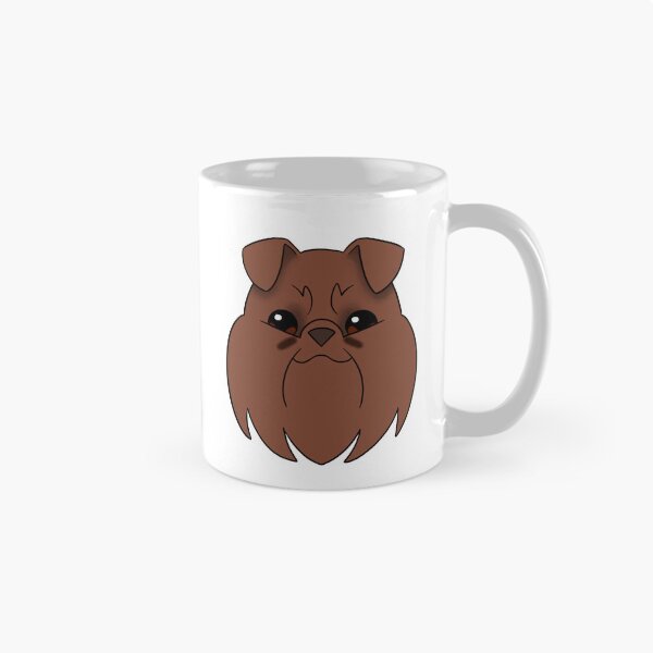 Item preview, Brown Brussels Griffon Tear Stains designed and sold by OliRoseArt.