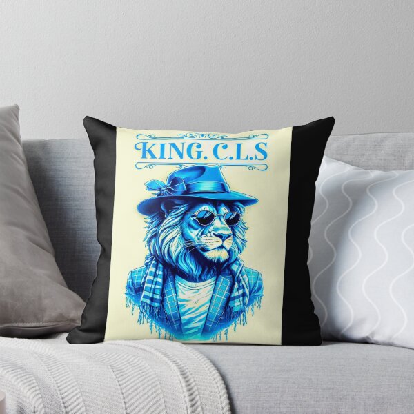 Item preview, King C.L.S Lion Gent's | Cool Blue | Cream  designed and sold by Kingcls.