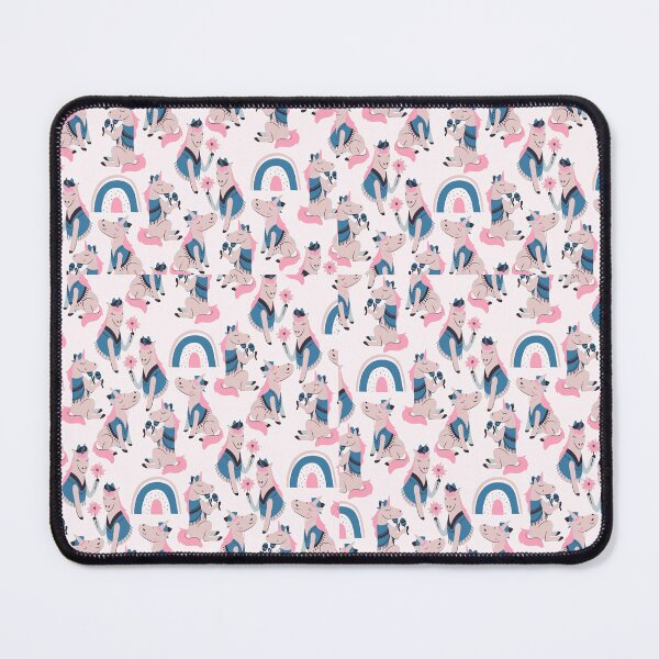 Item preview, Pastel Pink Unicorns And Rainbows designed and sold by Masonixem.
