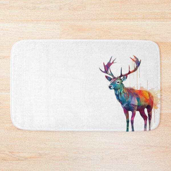 Item preview, Deer | Elk | Watercolor | Wild Animal | Animal | Zoo | Wildlife | Lifestyle | Bold Colors  designed and sold by mwinter2205.