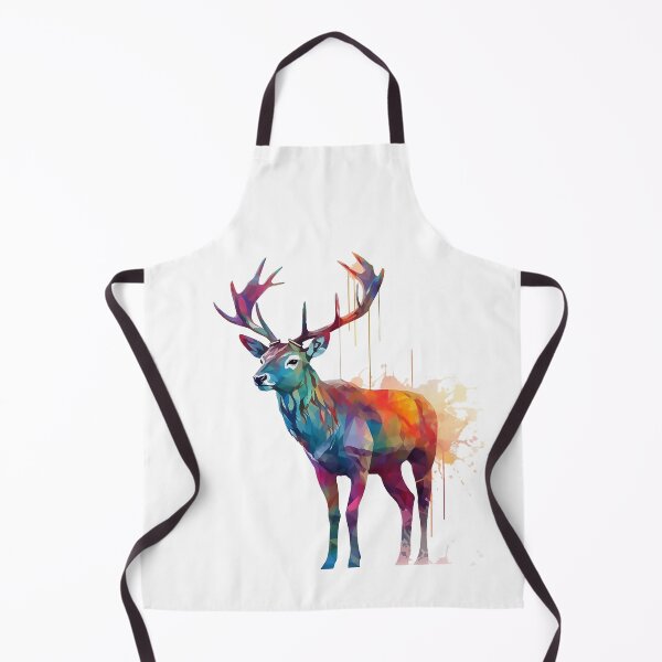 Item preview, Deer | Elk | Watercolor | Wild Animal | Animal | Zoo | Wildlife | Lifestyle | Bold Colors designed and sold by mwinter2205.