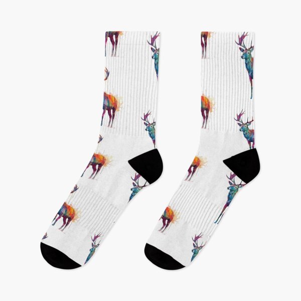 Item preview, Deer | Elk | Watercolor | Wild Animal | Animal | Zoo | Wildlife | Lifestyle | Bold Colors  designed and sold by mwinter2205.