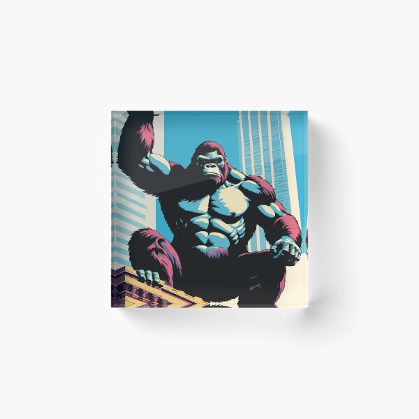 Item preview, King Kong protects his kingdom. designed and sold by Whose-sweat.