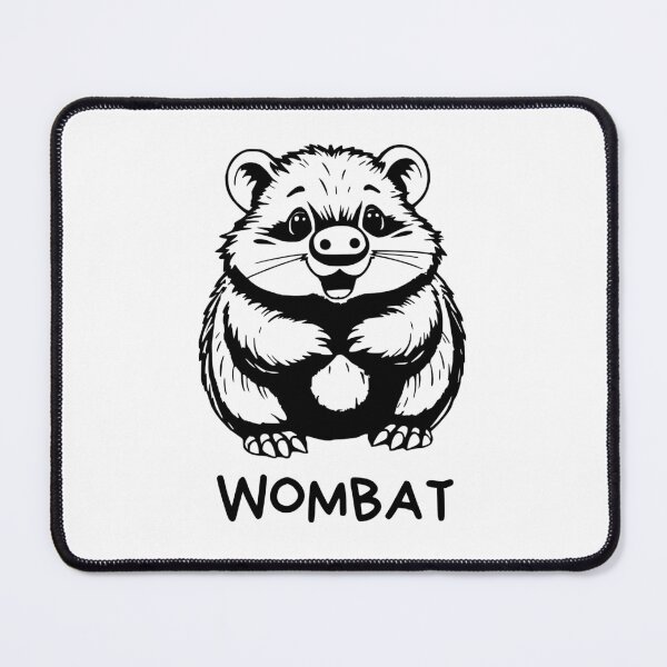 Item preview, Cute Wombat designed and sold by pUNKnown.