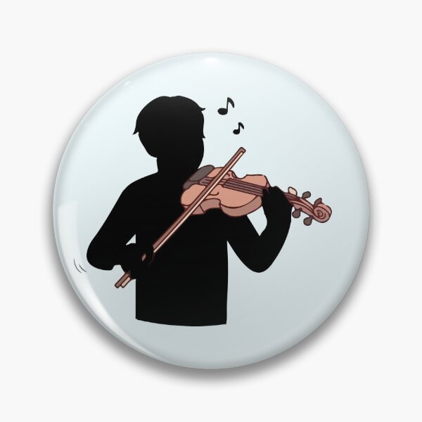 Item preview, Silhouette Violin Player - Violinist designed and sold by Fanverse Merchandise.
