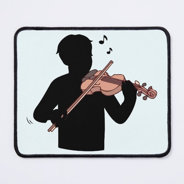Item preview, Silhouette Violin Player - Violinist designed and sold by Fanverse Merchandise.