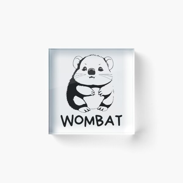 Item preview, Cute Wombat designed and sold by pUNKnown.