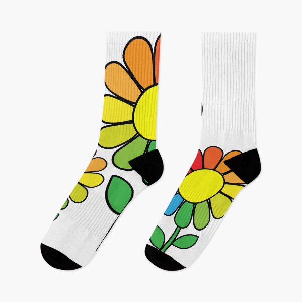 Item preview, Rainbow flowers designed and sold by brineB.