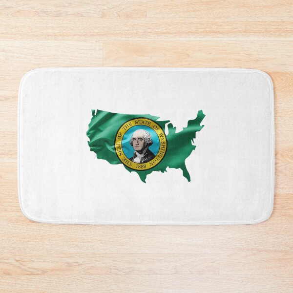 Item preview, "Washington State Flag USA T-Shirt - Patriotic PNW Pride" designed and sold by Danver Thread and Sticker Company.