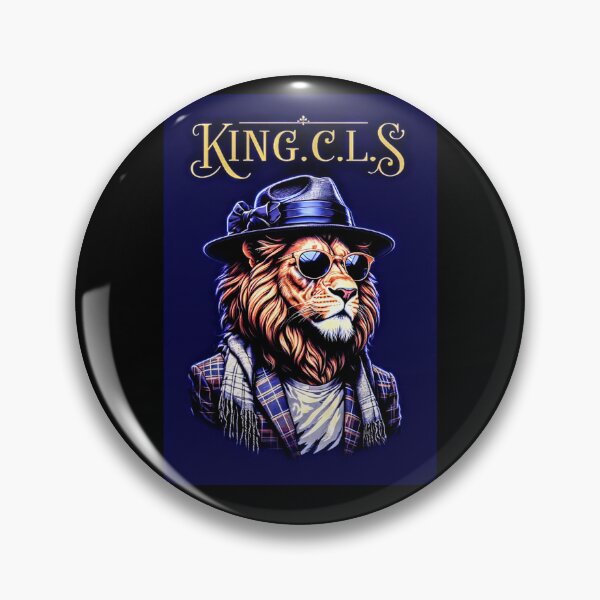 Item preview, King C.L.S Lion Gent's | Navy Blue | Purple | Deep Golden Brown  designed and sold by Kingcls.