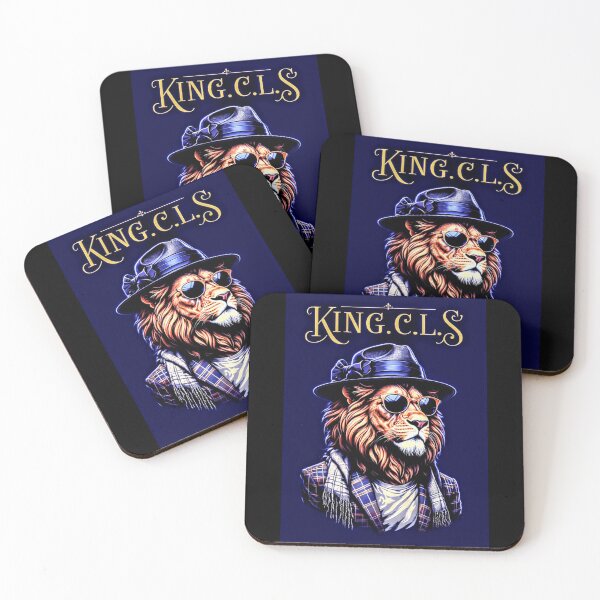 Item preview, King C.L.S Lion Gent's | Navy Blue | Purple | Deep Golden Brown  designed and sold by Kingcls.