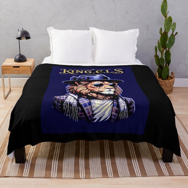Item preview, King C.L.S Lion Gent's | Navy Blue | Purple | Deep Golden Brown designed and sold by Kingcls.