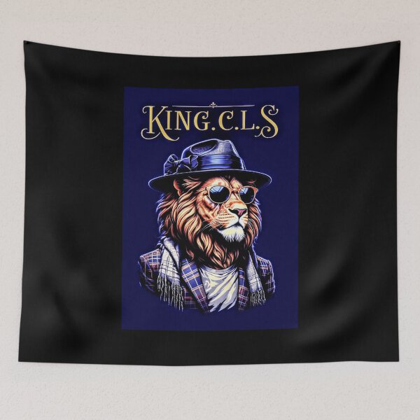 Item preview, King C.L.S Lion Gent's | Navy Blue | Purple | Deep Golden Brown  designed and sold by Kingcls.