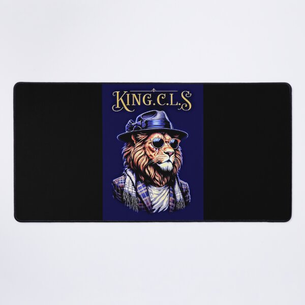 Item preview, King C.L.S Lion Gent's | Navy Blue | Purple | Deep Golden Brown designed and sold by Kingcls.