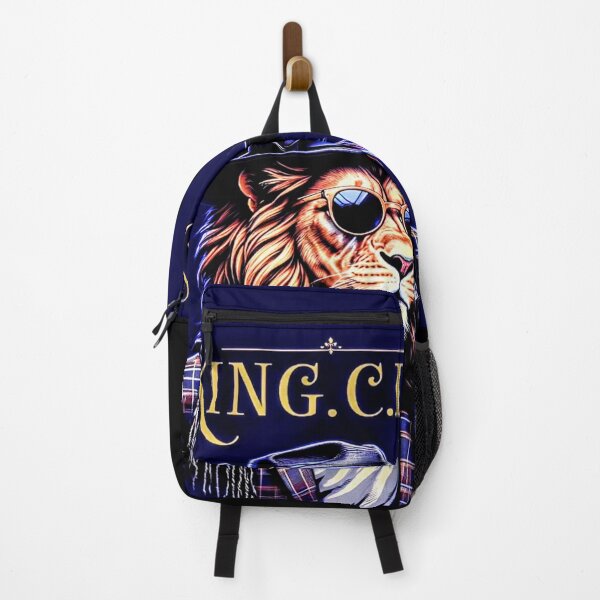 Item preview, King C.L.S Lion Gent's | Navy Blue | Purple | Deep Golden Brown designed and sold by Kingcls.