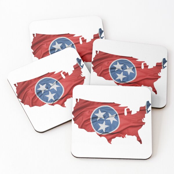 Item preview, "Tennessee Flag USA T-Shirt - Volunteer State Pride"   designed and sold by Danver Thread and Sticker Company.