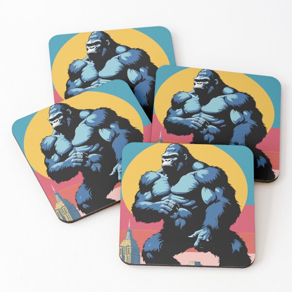 Item preview, King Kong protects his kingdom. designed and sold by Whose-sweat.