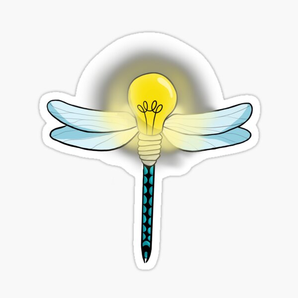 Item preview, Dragonfly lightbulb designed and sold by Artfeef.