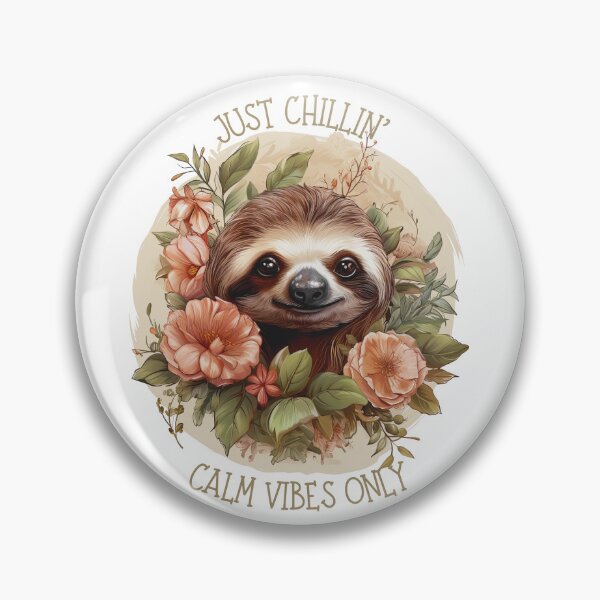 Item preview, JUST CHILLIN' CALM VIBES ONLY designed and sold by DanaTees.