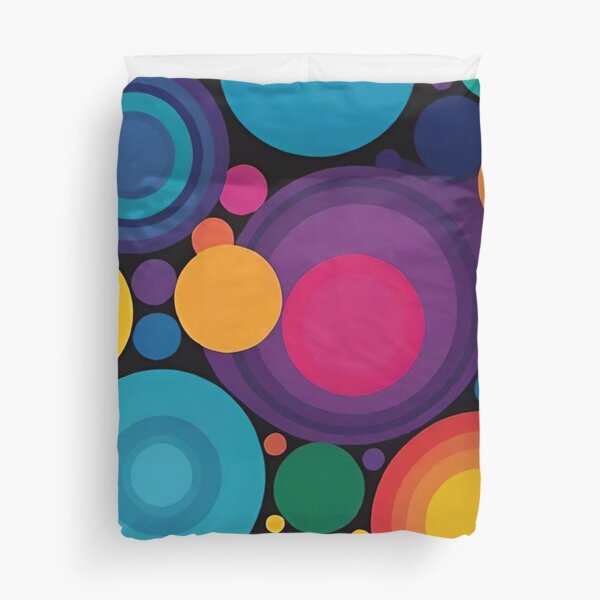 Item preview, multicoloured blobs pattern designed and sold by optimusprime39.