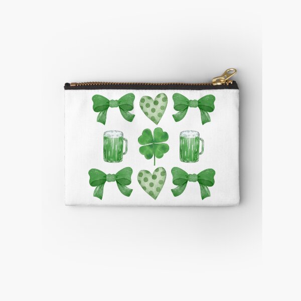 Item preview,  Coquette St. Patrick’s Day Lucky Clover & Bows designed and sold by InspireHubWear.
