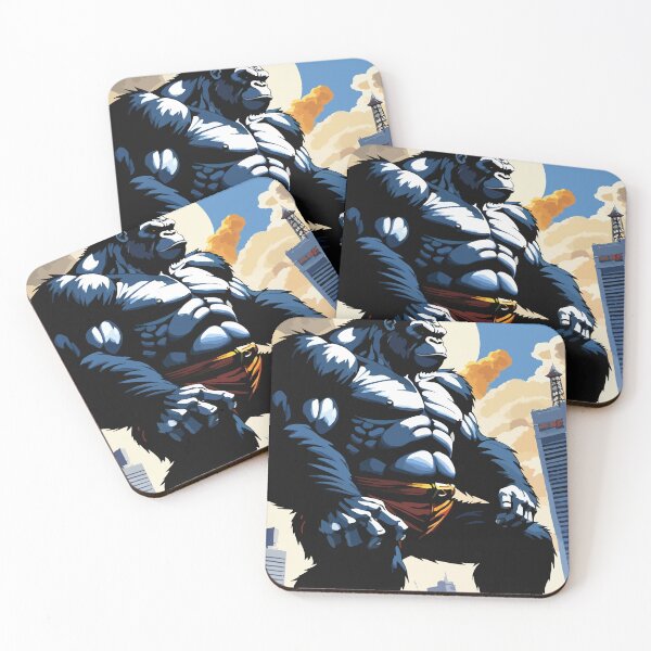 Item preview, King Kong protects his kingdom. designed and sold by Whose-sweat.