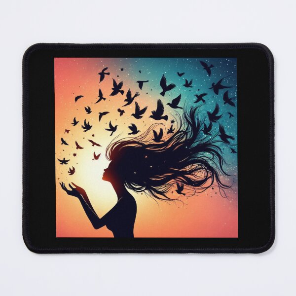 Item preview, Silhouette of Freedom: A Dreamy Artistic Expression designed and sold by Kalpa.