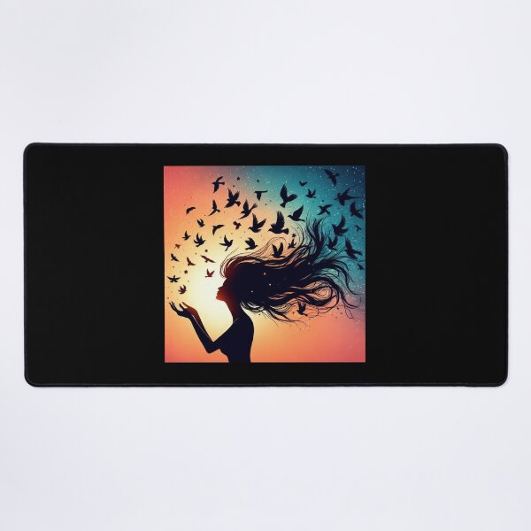 Item preview, Silhouette of Freedom: A Dreamy Artistic Expression designed and sold by Kalpa.