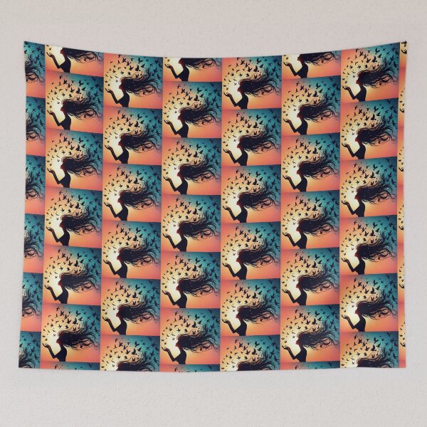 Item preview, Silhouette of Freedom: A Dreamy Artistic Expression designed and sold by Kalpa.