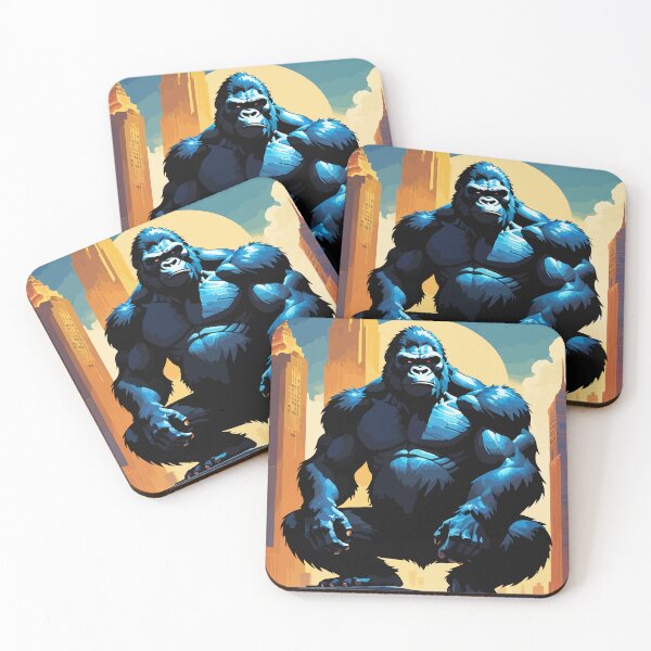 Item preview, King Kong protects his kingdom. designed and sold by Whose-sweat.