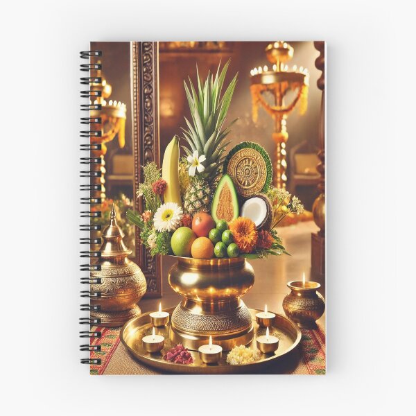 Item preview, Kerala Traditional Vishu Kani Arrangement – A Symbol of Prosperity & Blessings designed and sold by NirambyVishnu.