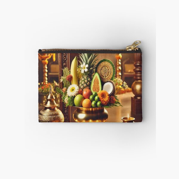 Item preview, Kerala Traditional Vishu Kani Arrangement – A Symbol of Prosperity & Blessings designed and sold by NirambyVishnu.