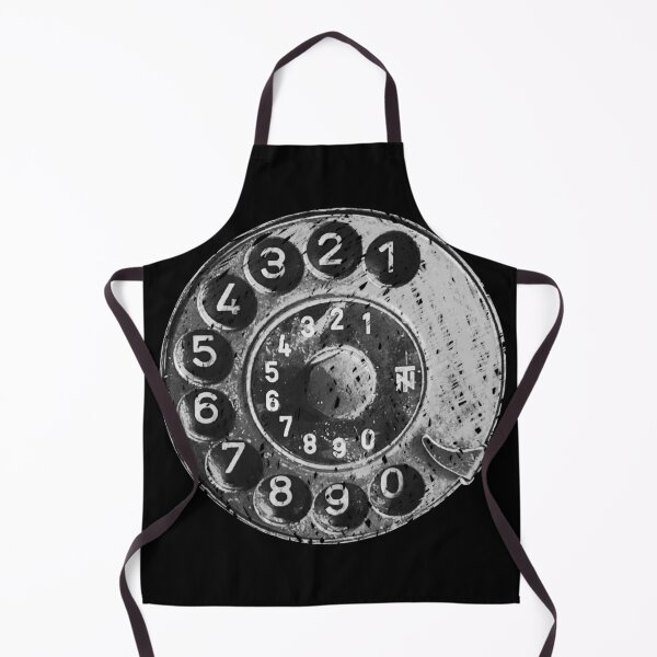 Item preview, Retro phone dial, grunge, vintage rotary telephone designed and sold by suekieper.