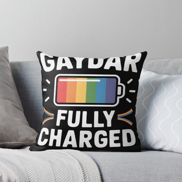 Item preview, Gaydar Fully Charged Funny LGBTQ Pride Month Proud Gay designed and sold by savrmiller.