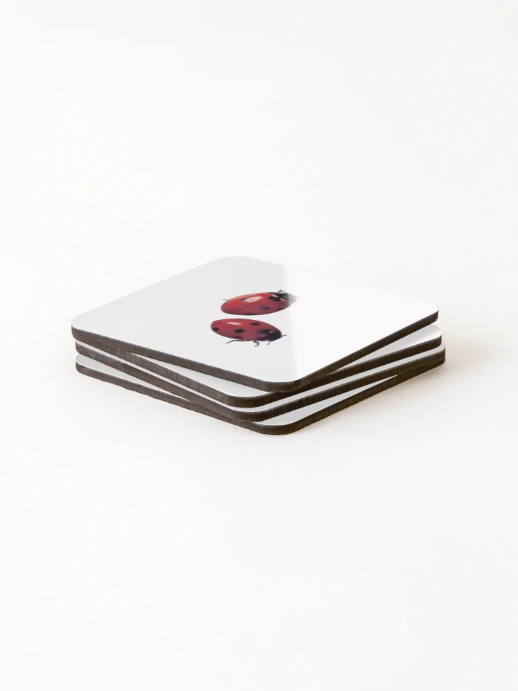Thumbnail 4 of 5, Coasters (Set of 4), LadyBug designed and sold by sofisstickerbox.