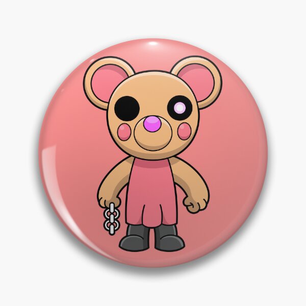 Item preview, Roblox Piggy Mousy Character Cute Design designed and sold by Kubala Designs.