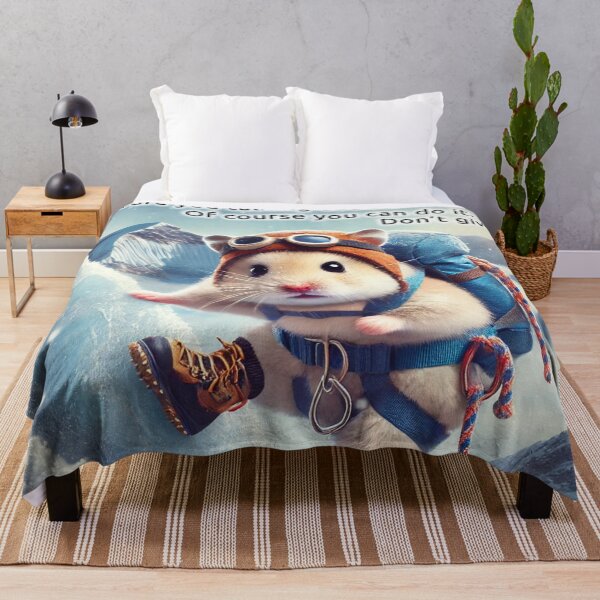 Item preview, Hamster Mountain Climbing Don't Give Up designed and sold by Steeshirts.