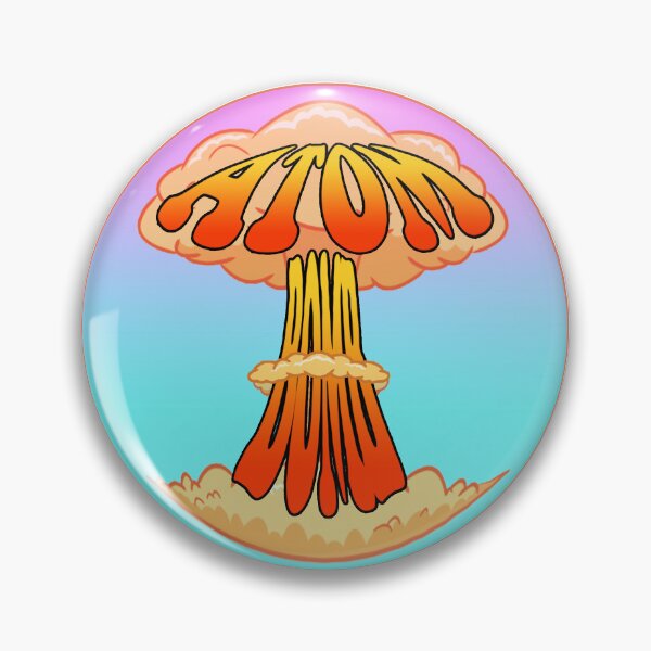 Item preview, Atom Bomb designed and sold by Three Eyed Cat Designs.