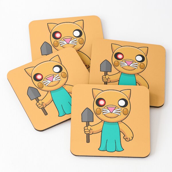 Item preview, Roblox Piggy Kitty Character Cute Design designed and sold by Kubala Designs.