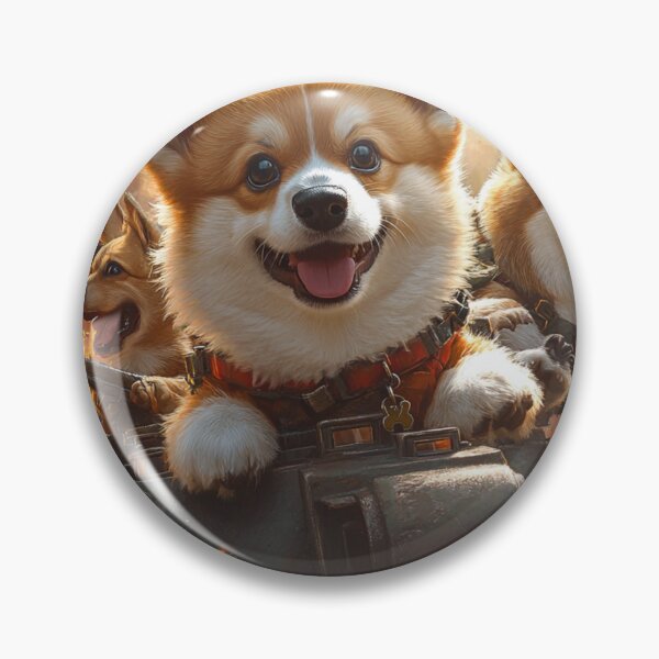 Item preview, Corgi War: Battle Paws | T-Shirt | Collection 1-1 designed and sold by BatkuzaHUB.