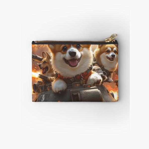 Item preview, Corgi War: Battle Paws | T-Shirt | Collection 1-1 designed and sold by BatkuzaHUB.