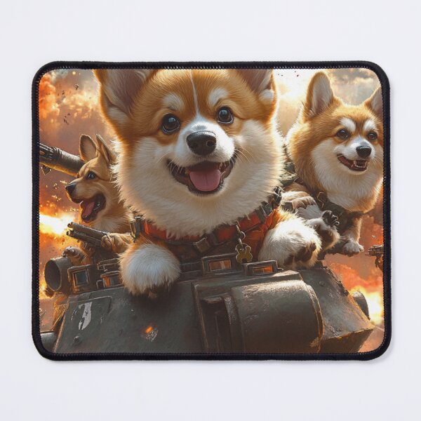 Item preview, Corgi War: Battle Paws | T-Shirt | Collection 1-1 designed and sold by BatkuzaHUB.