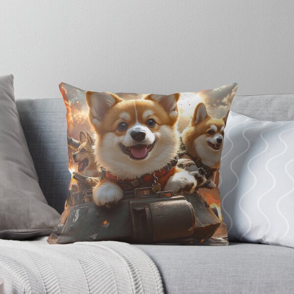 Item preview, Corgi War: Battle Paws | T-Shirt | Collection 1-1 designed and sold by BatkuzaHUB.