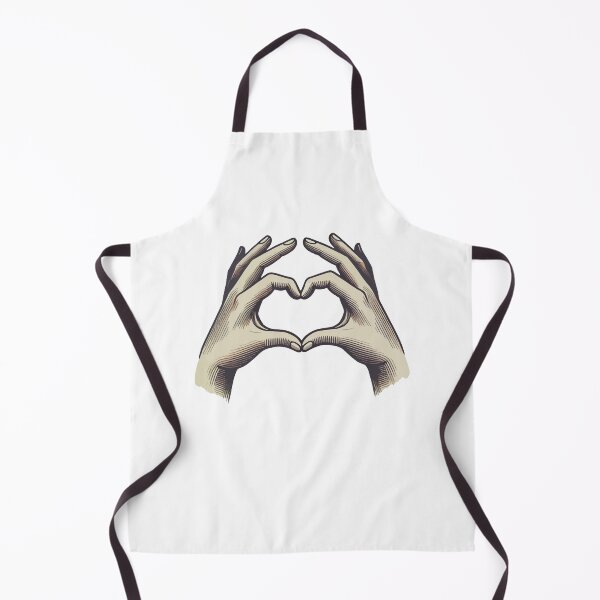 Item preview, Hand-Illustrated Gesture Forming a Heart Shape Symbolizing Love and Connection designed and sold by portokalis.