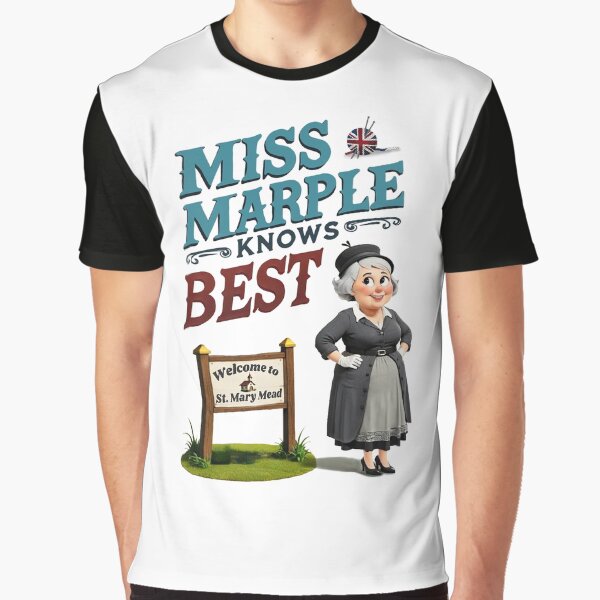 Item preview, Miss Marple Knows Best designed and sold by FunandWhimsy.