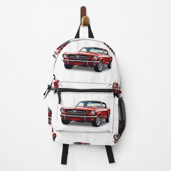 Item preview, Red Retro Car designed and sold by SabyDigitalArt.